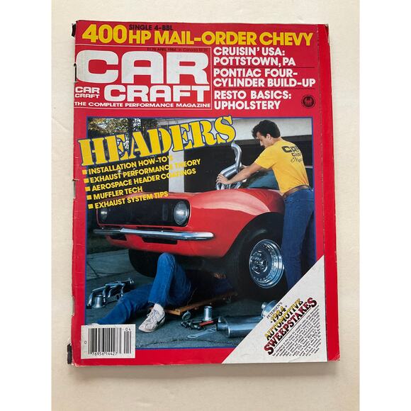 Car Craft Vintage Magazine April 1984 Performance Magazine - Picture 1 of 4